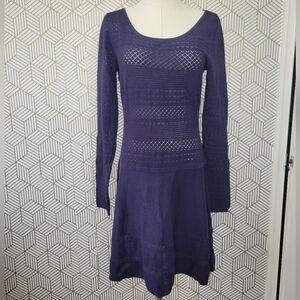FREE PEOPLE NAVY Knit Dress Size M